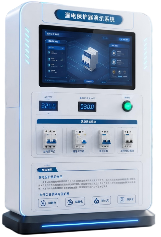 漏电保护器演示系统